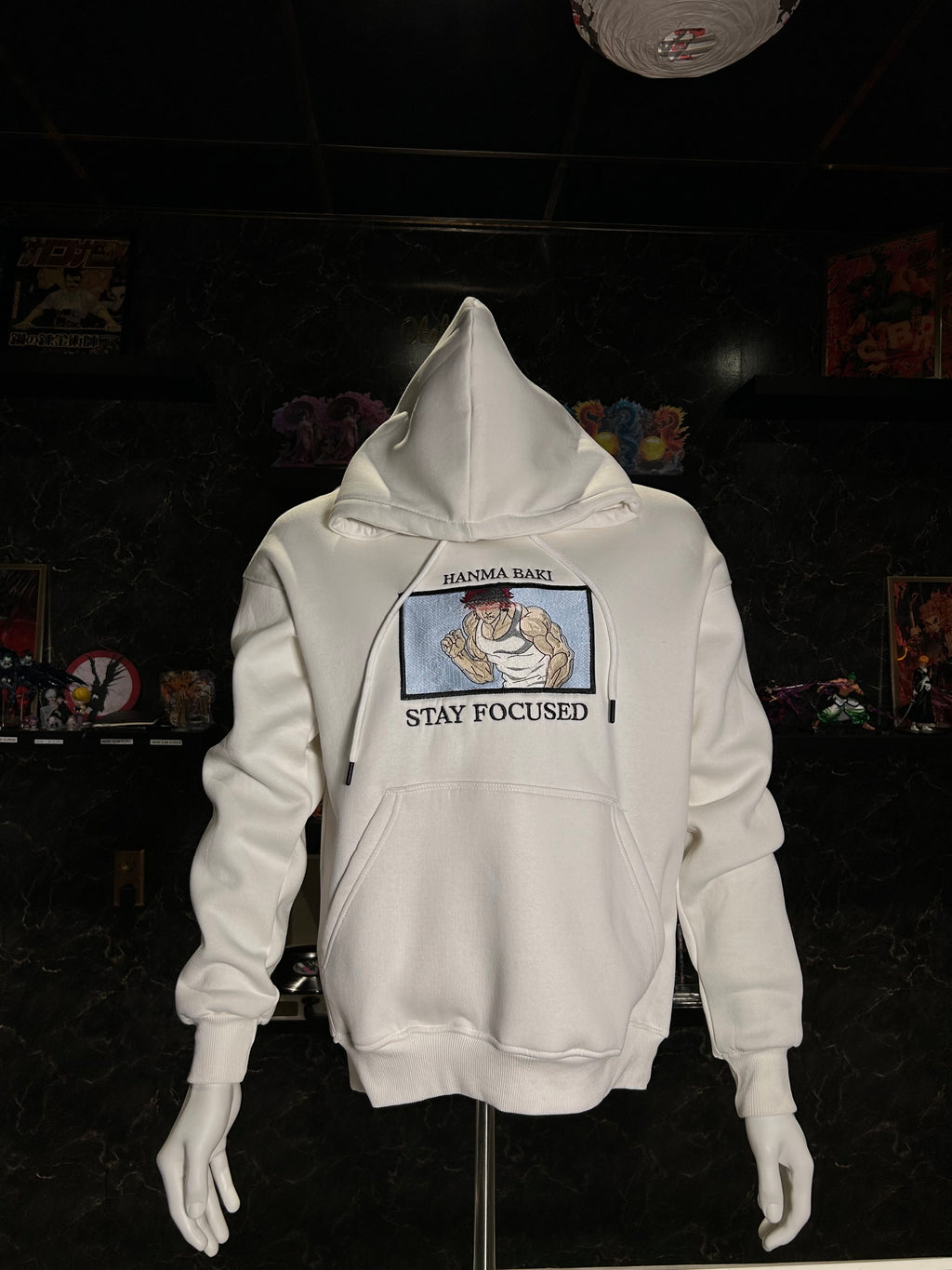 Baki Hoodie – Hanma Baki ´Stay Focused´ Edition
