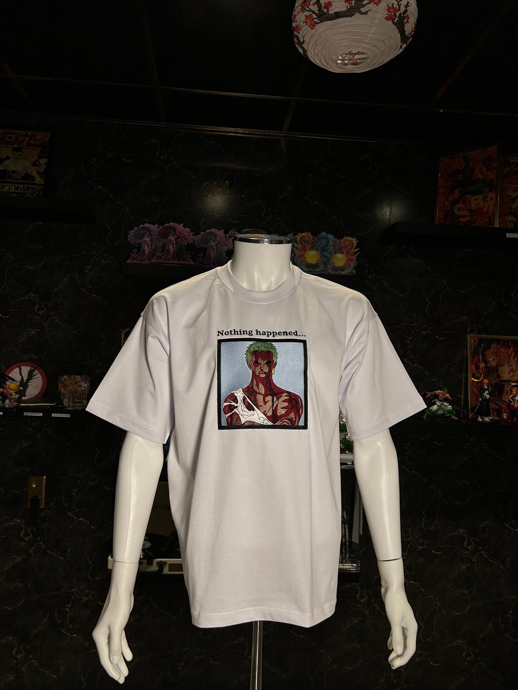 One Piece T-Shirt – Zoro “Nothing Happened” Edition