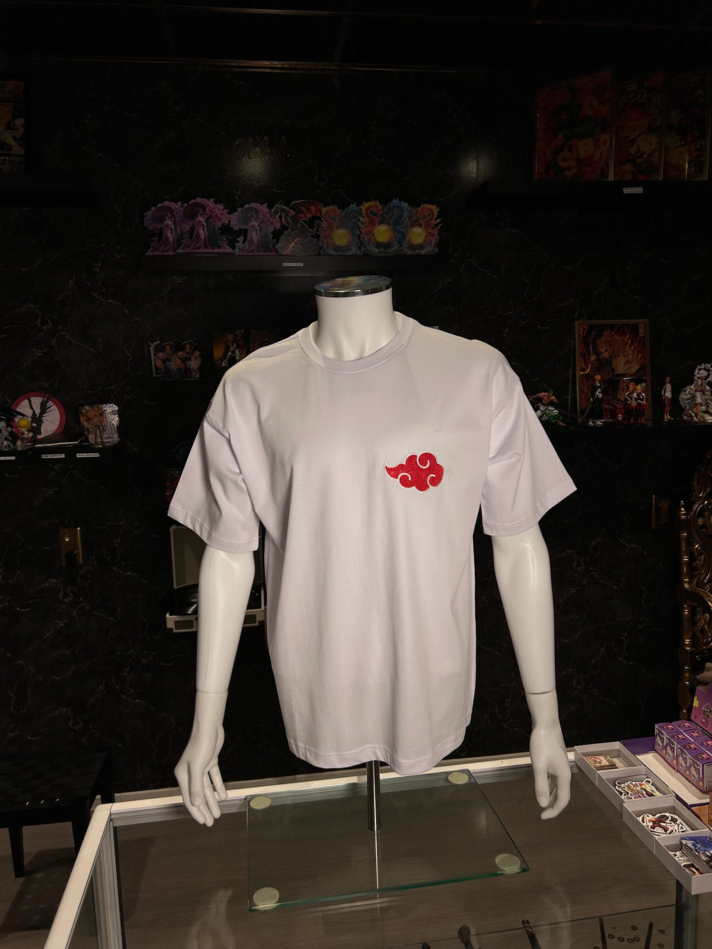 Naruto T-Shirt – Akatsuki Cloud Minimal Edition