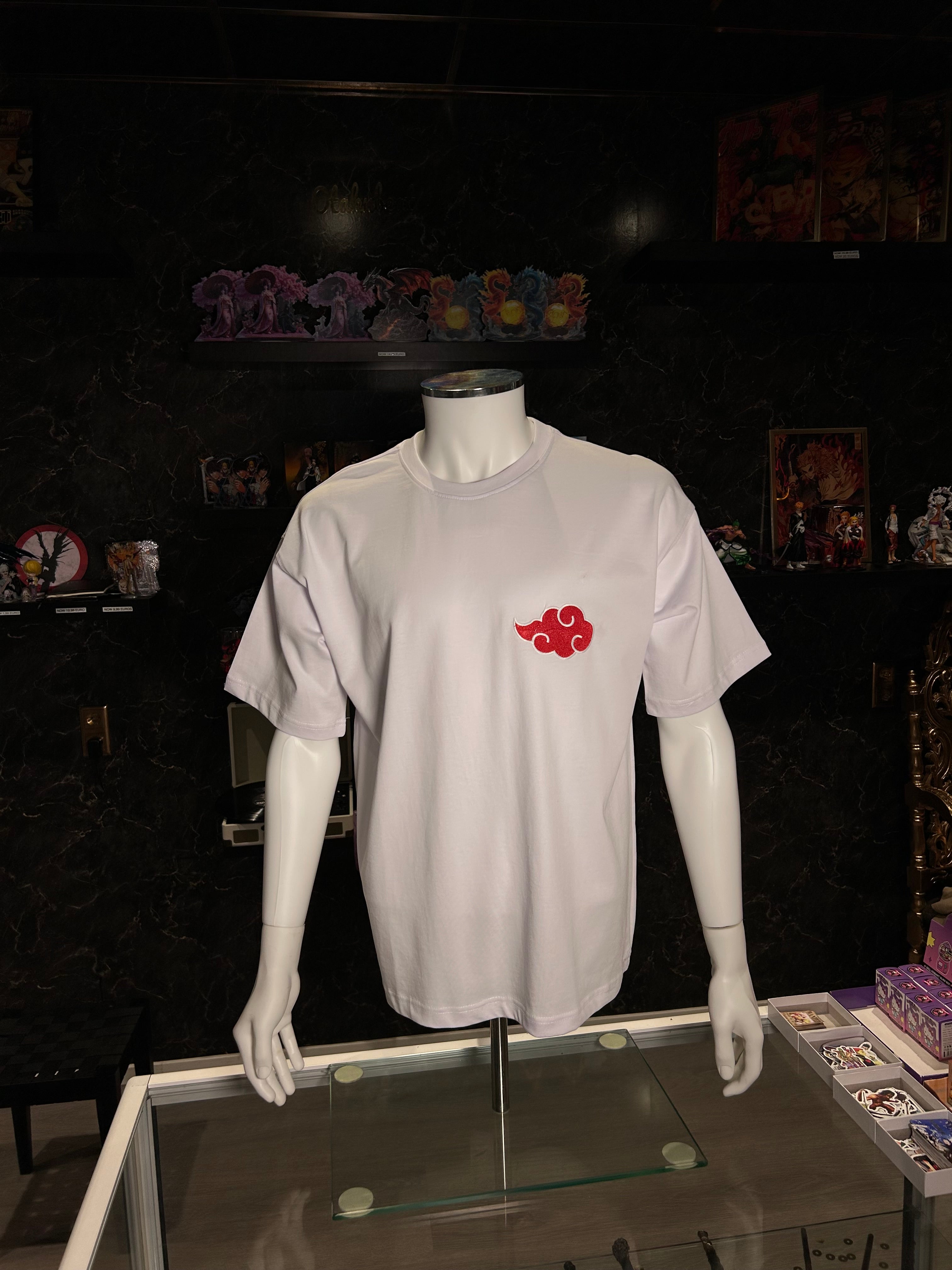 Naruto T-Shirt – Akatsuki Cloud Minimal Edition